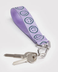 Logo Keychain Lilac Happy