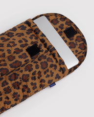Puffy Laptop Sleeve 13"/14" Leopard