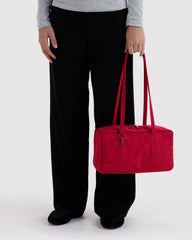 Nylon Bowler Bag Cherry