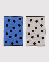 Hand Towel Set of 2 Polka Dot Mix