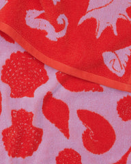 Bath Towel Sea Shells