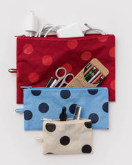 Flat Pouch Set Polka Dot Mix