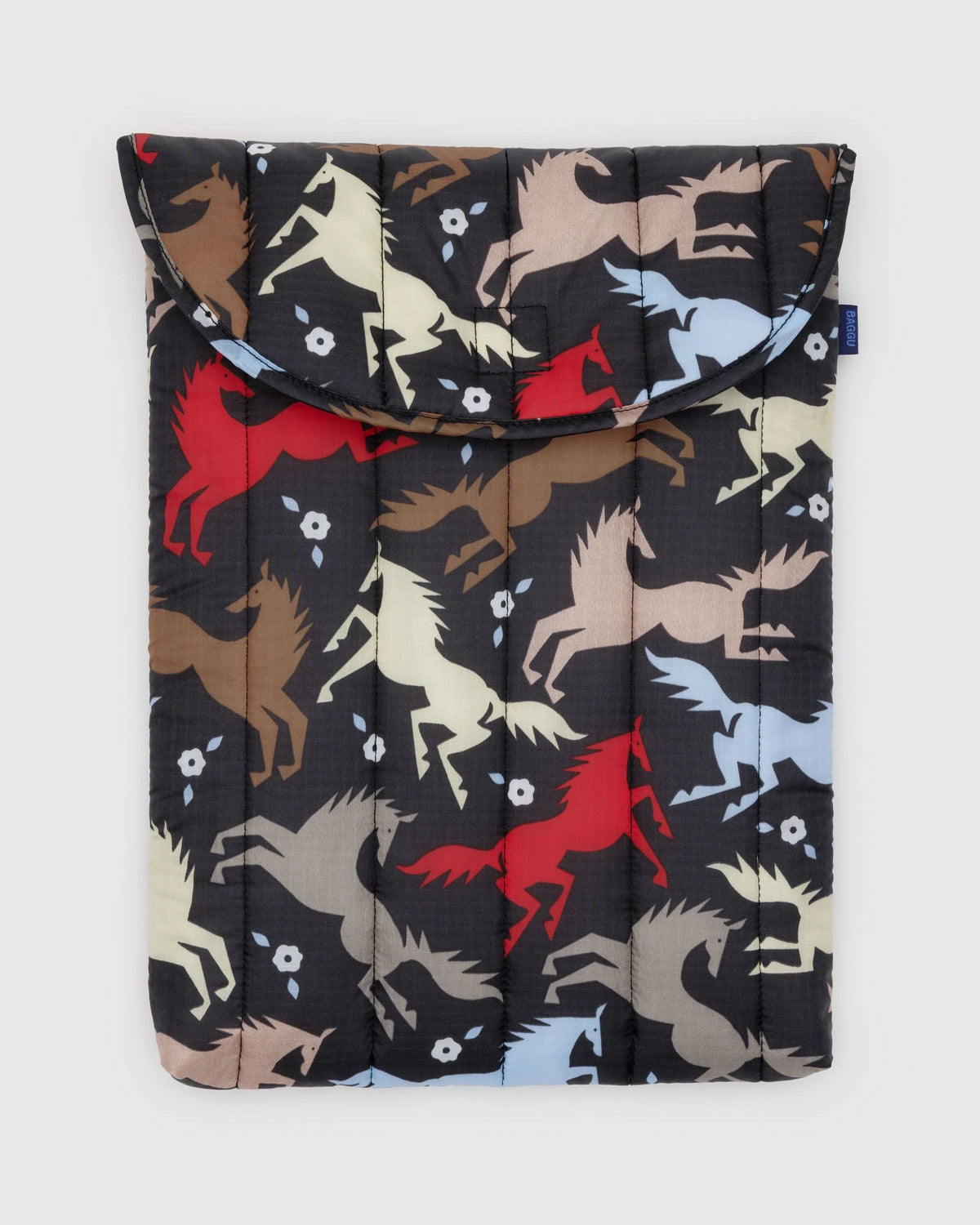 Puffy Laptop Sleeve 16" Horse Cut Outs