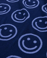 Bath Towel Happy Blue