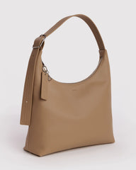 Recycled Leather Shoulder Bag Dune