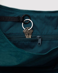 Large Nylon Crescent Bag Deep Sea