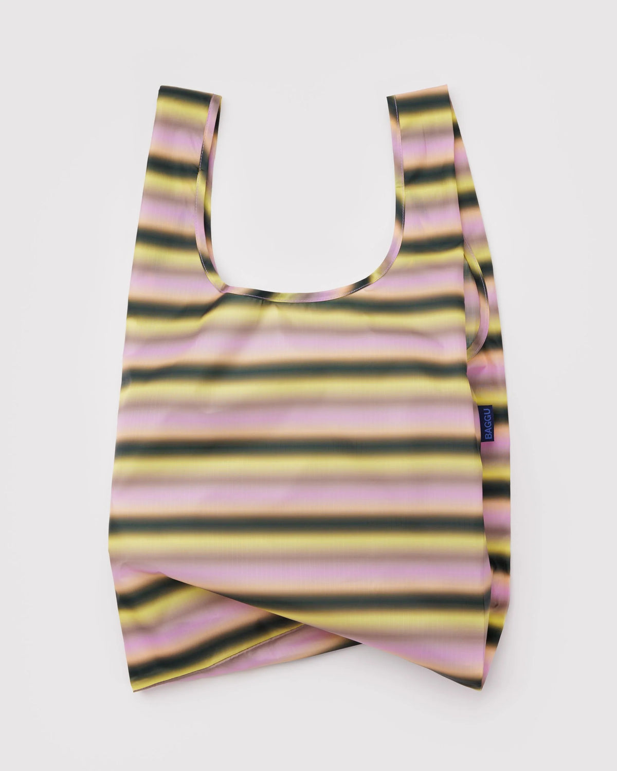Standard Baggu Gradient Stripe Pink & Yellow