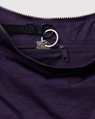 Medium Nylon Crescent Bag Fig
