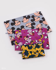 Go Pouch Set Mickey, Minnie & Pluto