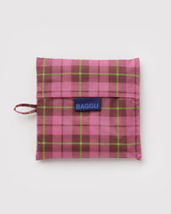 Big Baggu Azalea Pink Tartan