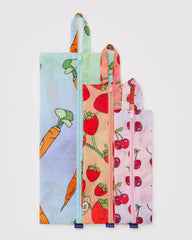 3D Zip Set Carrots & Berries