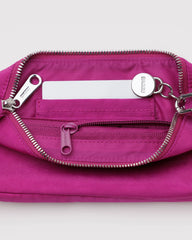 Nylon Pochette Deep Fuchsia