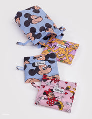 Standard Baggu Set of 3 Mickey, Minnie & Pluto