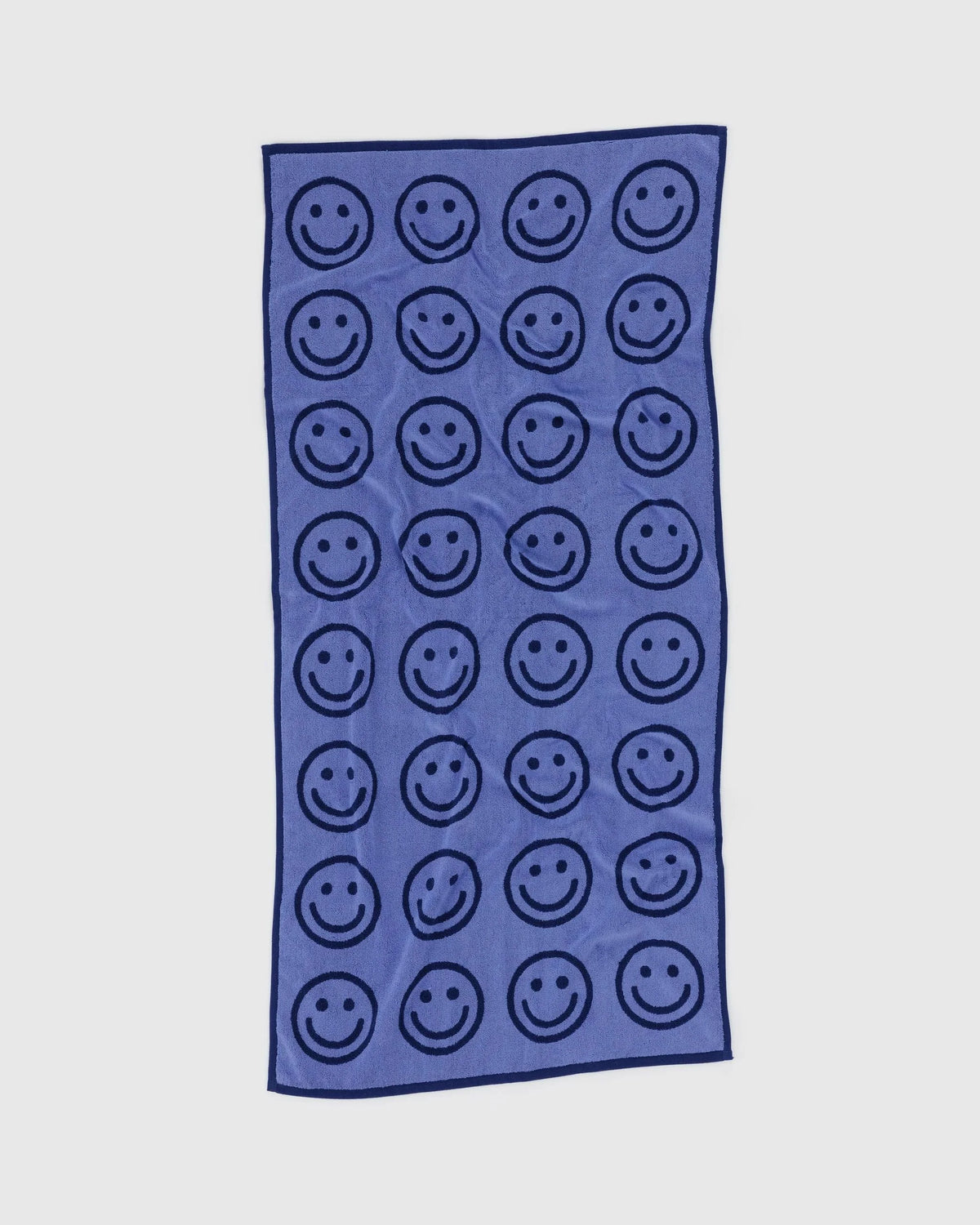 Bath Towel Happy Blue