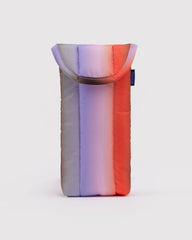 Puffy Glasses Sleeve Gradient Stripe Poppy & Lilac