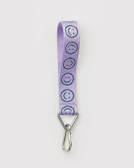 Logo Keychain Lilac Happy