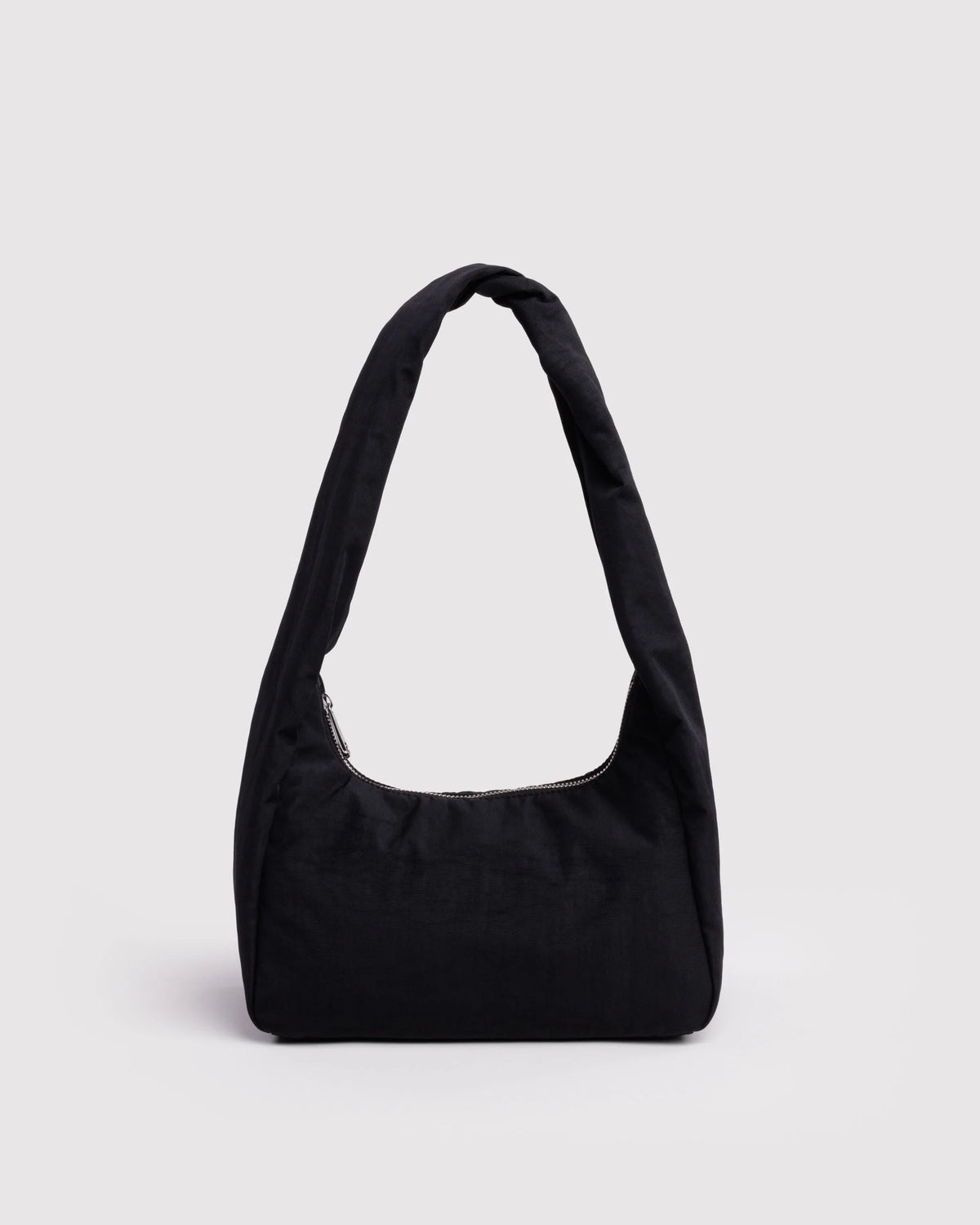 Small Nylon Meringue Bag Black