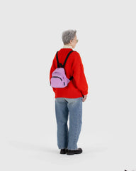 Mini Nylon Backpack Peony