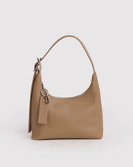 Mini Recycled Leather Shoulder Bag Dune