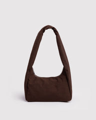 Small Nylon Meringue Bag Coffee