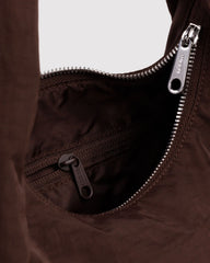 Small Nylon Meringue Bag Coffee
