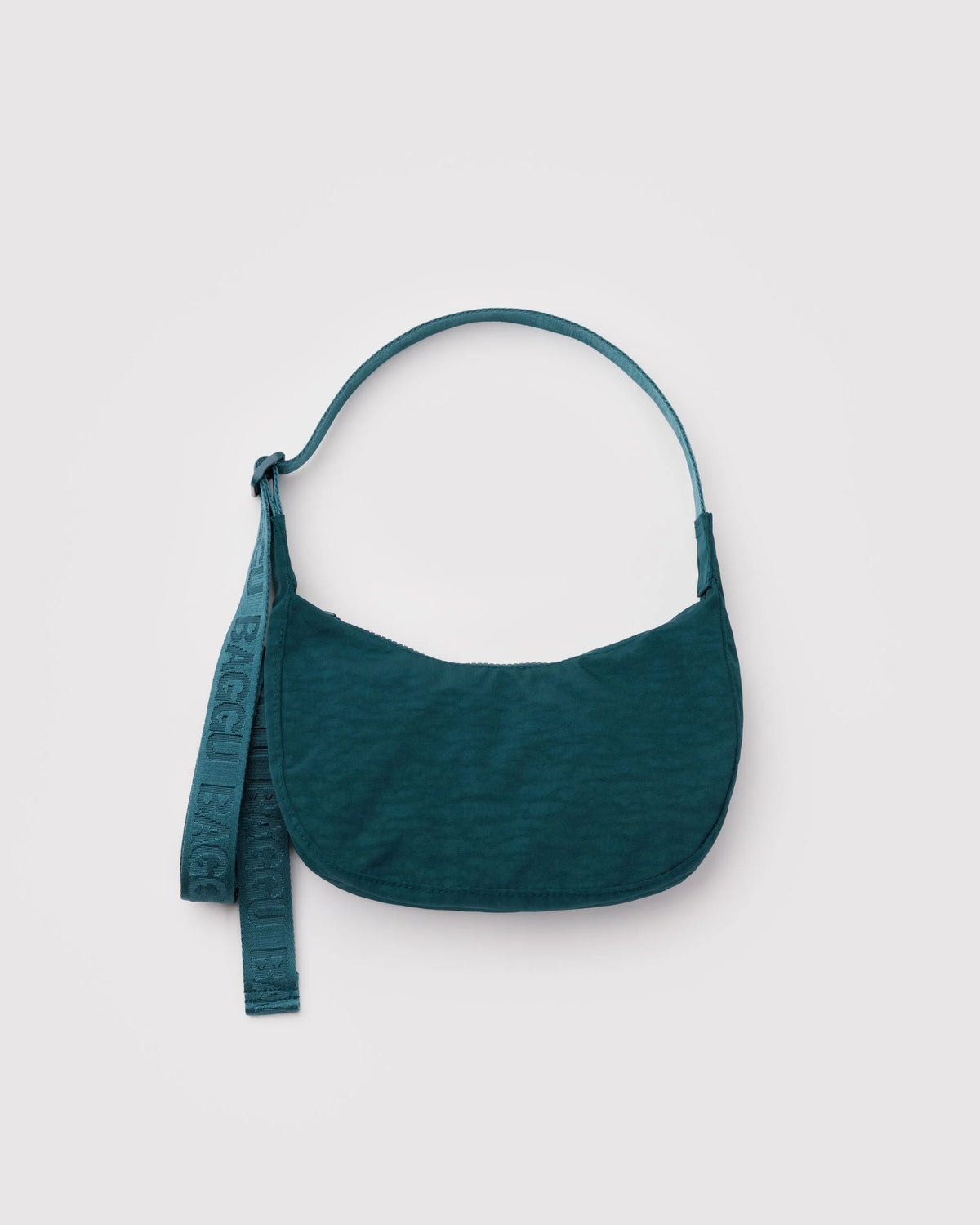 Small Nylon Crescent Bag Deep Sea