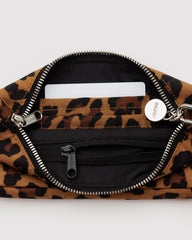 Nylon Pochette Leopard