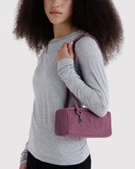 Small Nylon Bowler Bag Wild Plum