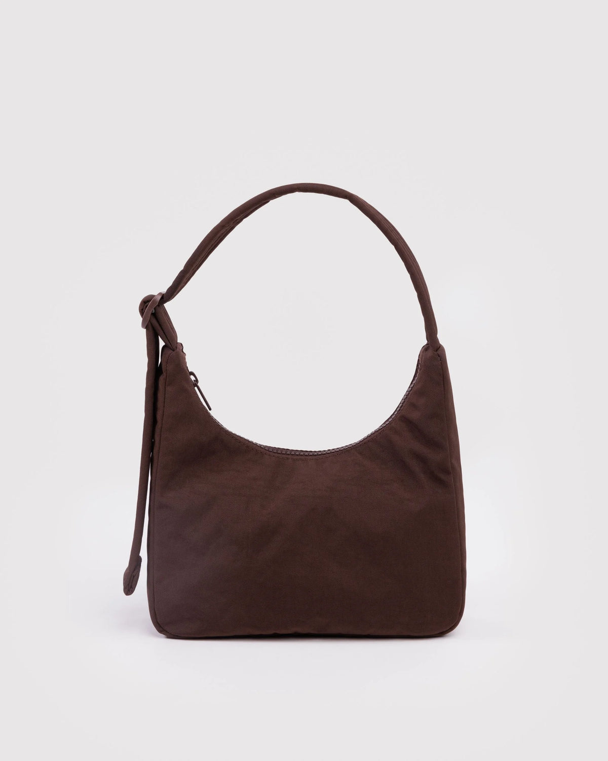 Mini Nylon Shoulder Bag  Coffee