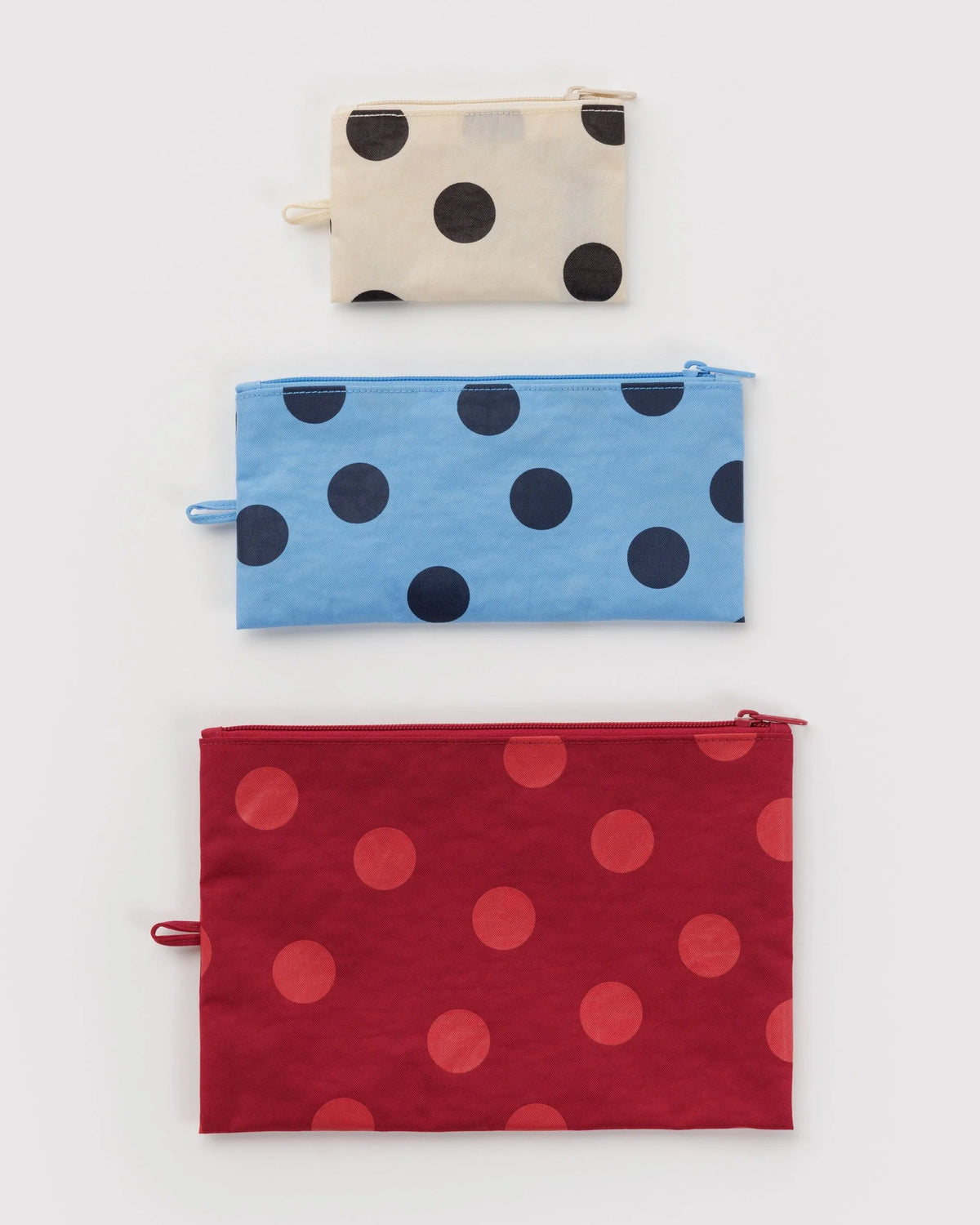 Flat Pouch Set Polka Dot Mix