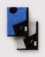Hand Towel Set of 2 Polka Dot Mix