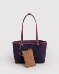 Medium Nylon Reversible Tote Wild Plum Mix