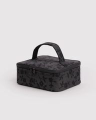 Small Cosmetic Case Charcoal Ditsy Floral