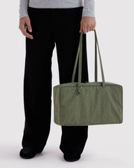 Medium Nylon Bowler Bag Caper