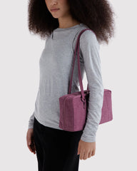 Nylon Bowler Bag Wild Plum